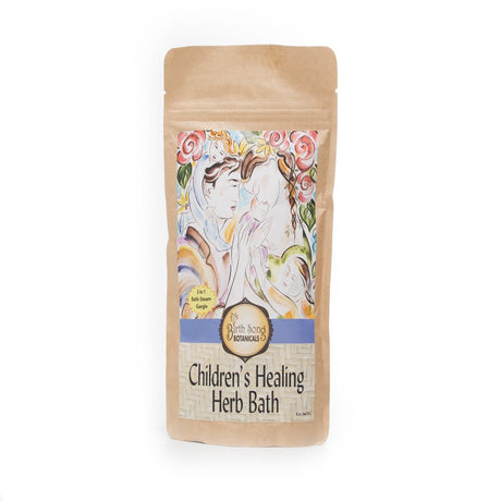 Birth Song Botanicals Children'S Healing Herb Bath for Allergy, 8Oz Bag Herbal Bath Salt