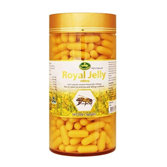 Nature’S King Royal Jelly 1000 Mg. 365 Tablets