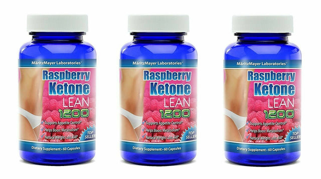 3X Pure Raspberry Ketone Lean Advanced 1200 Mg Diet Weight Fat Loss Capsules