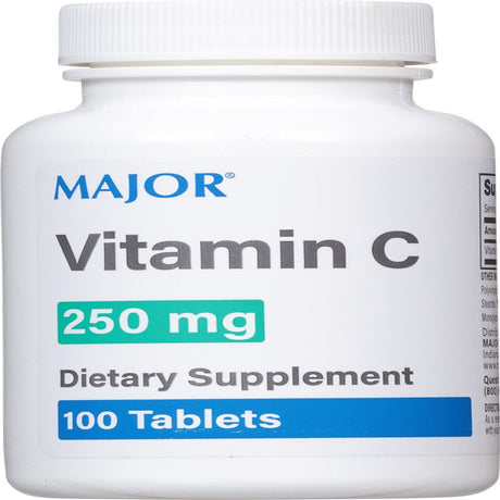 Major Vitamin C 250 Mg 100 Tablets