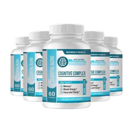 (5 Pack) Cognitive Complex - Cognitive Complex Support Memory Function Capsules