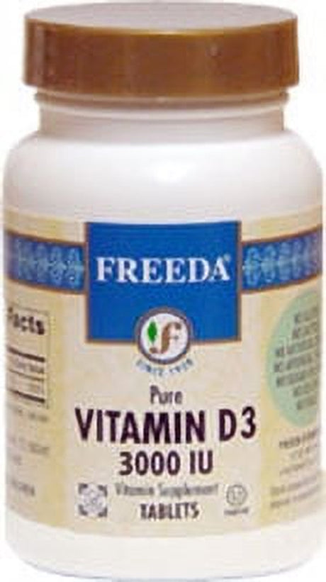 Freeda Kosher Vitamin D3 3000 IU - 250 Tablets