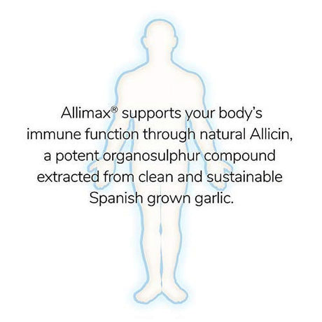 Allimax Pro 450Mg 100 Vegicaps. Allicin Garlic Supplement to Support Your Body?S Immune Function. with Stabilized Allicin Extracted from Clean & Sustainable Spanish Grown Garlic. Professional Strength