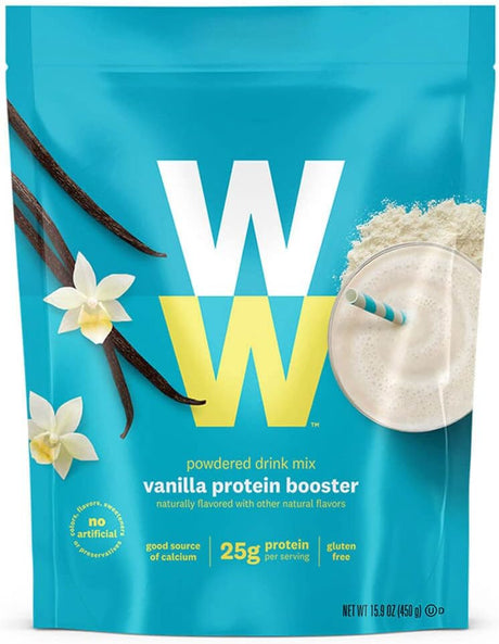 WW Vanilla Protein Booster - Whey Protein Powder, 2 Smartpoints - Weight Watchers Reimagined