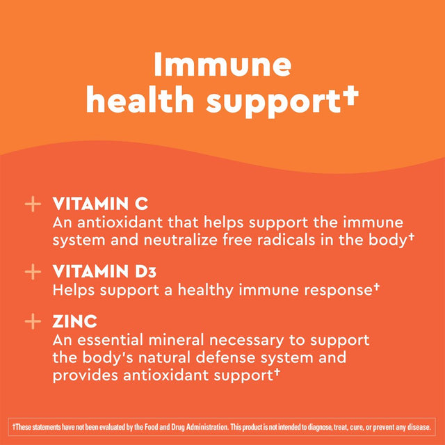 Nature Made Wellblends Immunemax Gummies, Immune Support Supplement, 42 Count