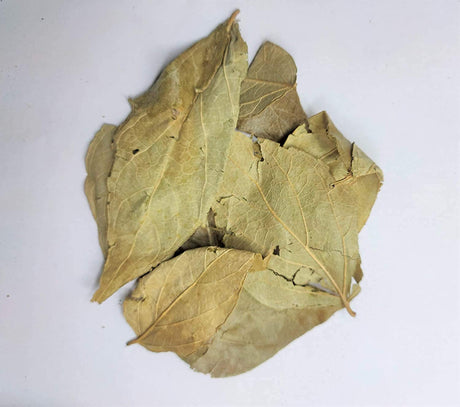 Parijatak Pan Powder - Harsingar Patti Powder - Paarijaat Leaf Powder- Parijatak Leaves Powder - पारिजात पत्ता पाउडर- Harshingar Patta - Nyctanthes Arbor-Tristis (50 Gms)