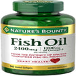 Nature'S Bounty Fish 2400 Mg Oil Softgels, 360 Count (4X90Ct)