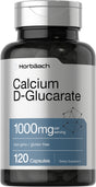 Calcium D Glucarate 1000Mg | 120 Capsules | Non-Gmo, Gluten Free Supplement | by Horbaach