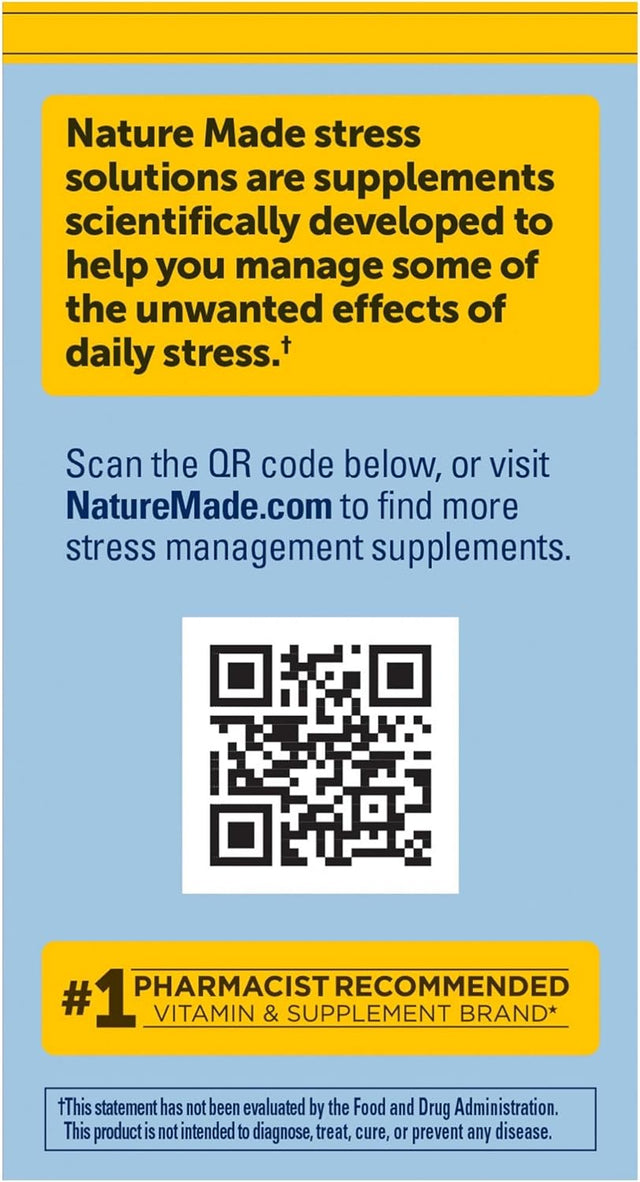 Nature Made Clear & Focus, L-Theanine and Low-Dose Green Tea Caffeine, Helps Reduce Mental Fatigue and Supports Focus, Five B Vitamins for Cellular Energy Support, Lemon Mint, 30 Chewable Tablets