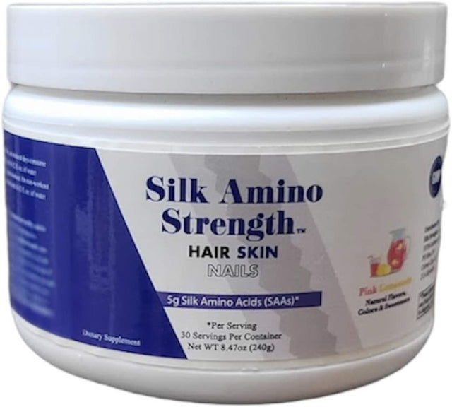 Silk Amino Acids (SAAS) for Hair Growth, Skin, Nails, and Muscle Recovery