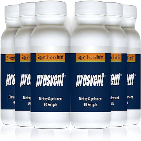 Prosvent – Natural Prostate Health Supplements for Men – Clinically Tested Ingredients - Saw Palmetto, Pygeum, Lycopene, Stinging Nettle, Beta Sitosterol, Pumpkin Seed Oil. 6 Month Supply