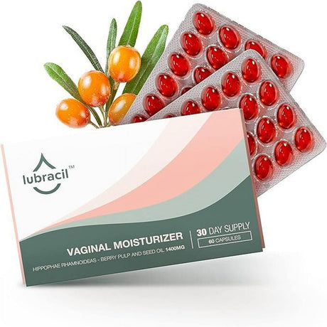 Lubracil Intimate Vaginal Moisturizer Women’S Vitamins for Vaginal Itch Relief, 60-Pack