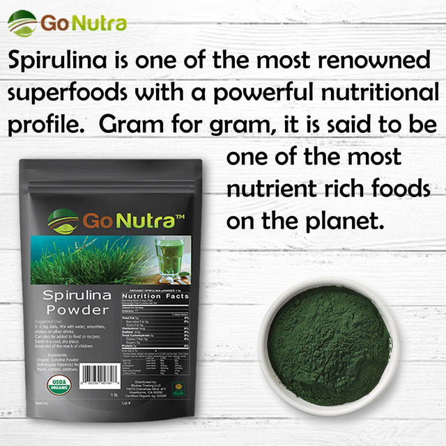 Spirulina Powder | Pure Organic 4 Oz