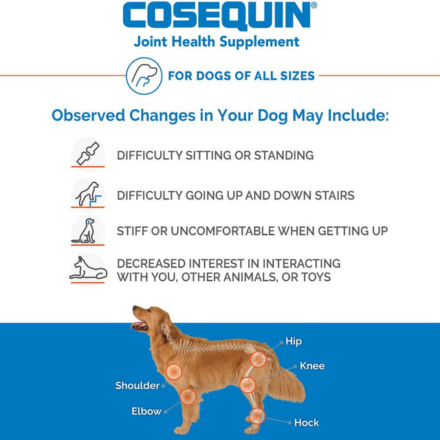 Cosequin Maximum Strength Chewable Tablet for Dogs 75Ct