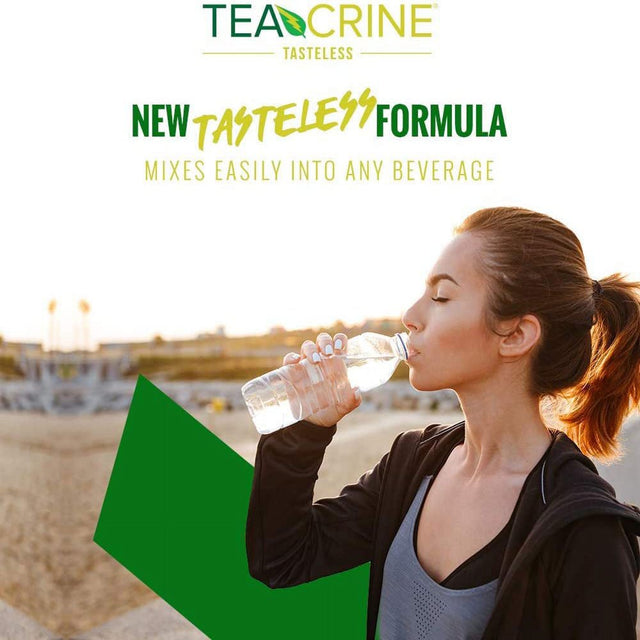 TEACRINE Tasteless Powder: Theacrine Supplement, Nootropic Stimulant Free for Energy Motivation Endurance & Focus, 100 Servings