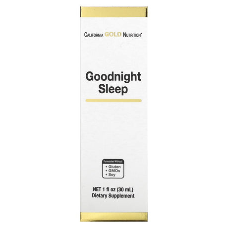 California Gold Nutrition Goodnight Sleep, 1 Fl Oz (30 Ml)