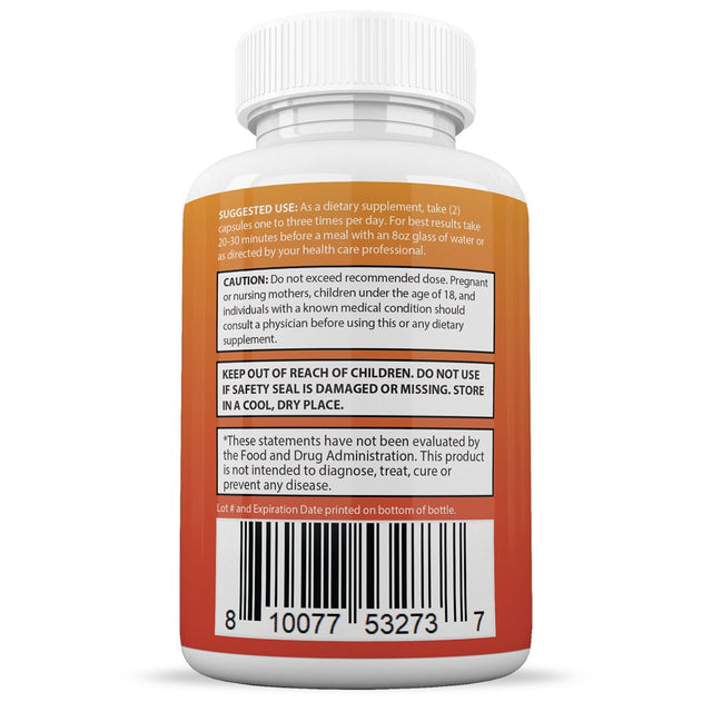 Justified Laboratories Keto GT Max 1200MG Includes Apple Cider Vinegar Gobhb Appetite Control 60 Capsules