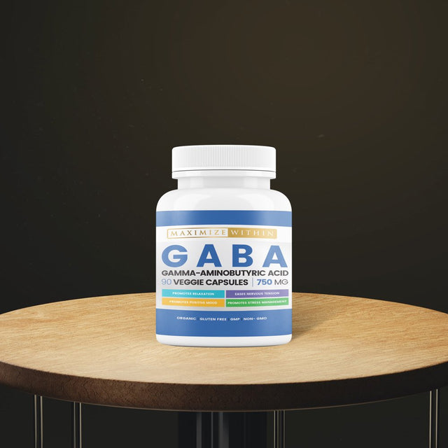 Maximize within GABA (Gamma-Aminobutyric Acid) 750Mg 60 Count