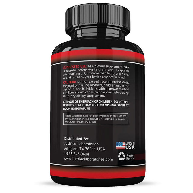 Xtreme 5000 Extreme Arginine Nitric Oxide Glutamine Muscle Pump 60 Capsules Each Pack of 2