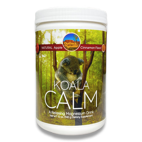 Koala Calm, Magnesium Supplement Natural Apple Cinnamon 12Oz , Better Sleep & Anti-Stress Aid