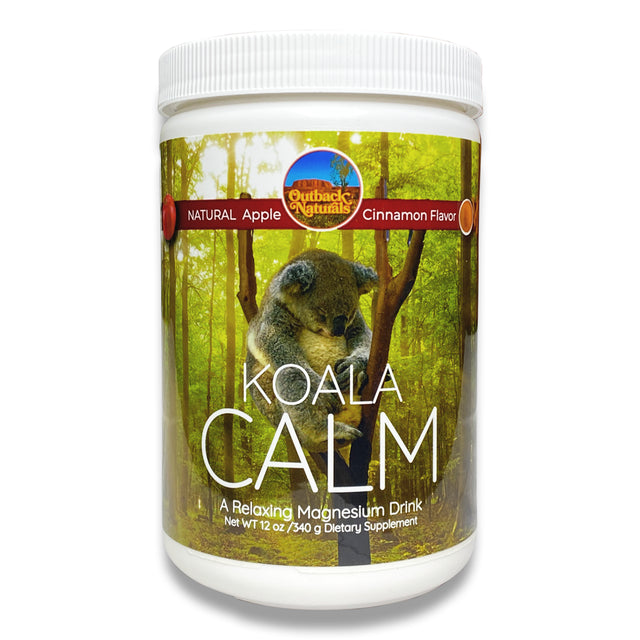 Koala Calm, Magnesium Supplement Natural Apple Cinnamon 12Oz , Better Sleep & Anti-Stress Aid