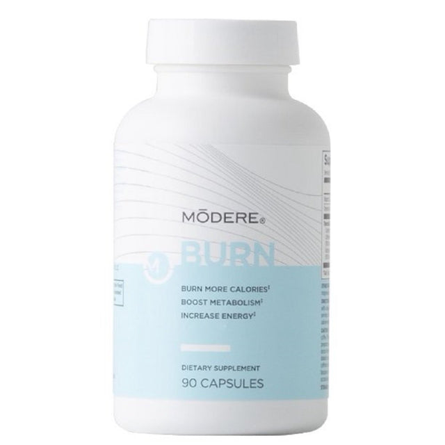 Modere Burn Weight Management - Dietary Supplement to Burn Fat, Reduce Cravings, Boost Metabolism - 90 Capsules