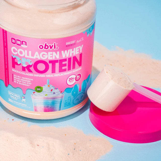 Collagen Whey Protein by Obvi - Unicorn Milk