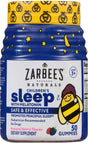 Zarbee'S Naturals Children'S Sleep with Melatonin Supplement, Natural Berry Flavored, 50 Gummies