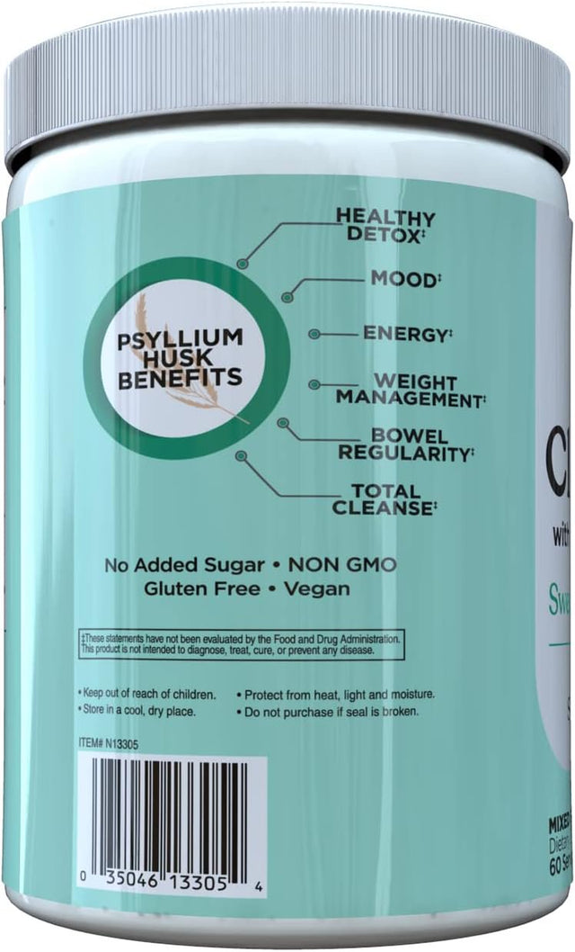 Gut Response Cleansweep Psyllium & Beet Fiber - Mixed Berry. 60 Servings for Digestive Health. Key Ingredients: Psyllium & Beet Fiber. Dietary Supplement.