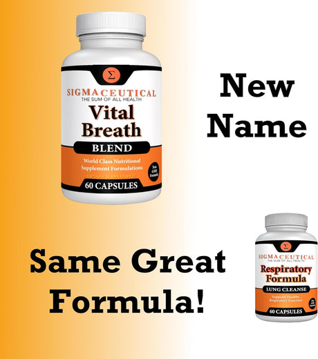 Respiratory Formula - Lung Cleanse for Smokers - Breathe Clear, Healthy & White - Lung Detox for Smokers - Respiratory Supplement for Lung Health - 60 Capsules