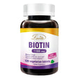 Lovita Biotin High Potency 11000Mcg, 128 Days-Supply, Fast Dissolvable Vitamins B7 for Skin and Nails & Hair Health, Vegetarian Dissolvable Tablets