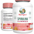 Maryruth Organics | Spirulina Gummies | Superfood Gummies | Strawberry Lemonade Flavor | Vegan, Non-Gmo | 60 Count