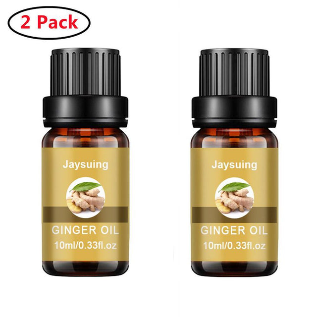 2 Pack Ginger Oil, Belly Drainage Ginger Oil, Natural Drainage Ginger Oil, Curvy Beauty Belly Slimm_Ing Massage Oil