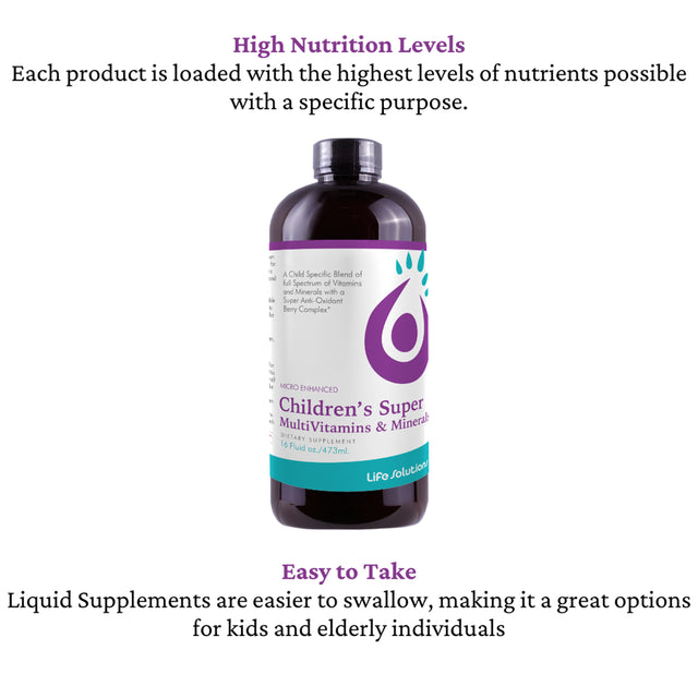 Liquid Children'S Super Multivitamins & Minerals