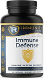 Immune Defense | Immune Support Supplement Blend with Powerful Probiotics, Echinacea, Vitamin C and Zinc - 60 Immune Booster Capsules