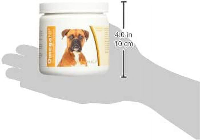 Healthy Breeds Boxer Omega HP Fatty Acid Skin and Coat Support Soft Chews