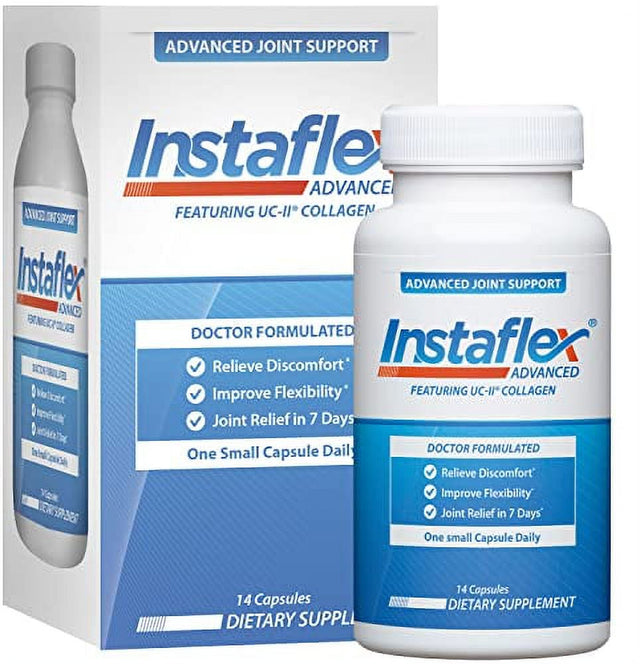 Instaflex Advanced Joint Support - Doctor Formulated Joint Relief Supplement, Featuring UC-II Collagen & 5 Other Joint Discomfort Fighting Ingredients - 14 Count