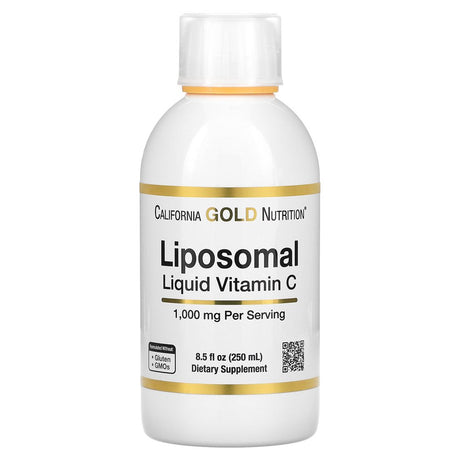 California Gold Nutrition Liposomal Liquid Vitamin C, 1,000 Mg, 250 Ml