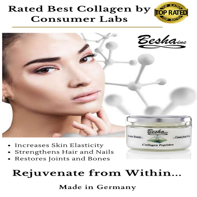 Besha Collagen - Verisol Collagen Bioactive Peptides (Natural Collagen Powder) Made in Germany