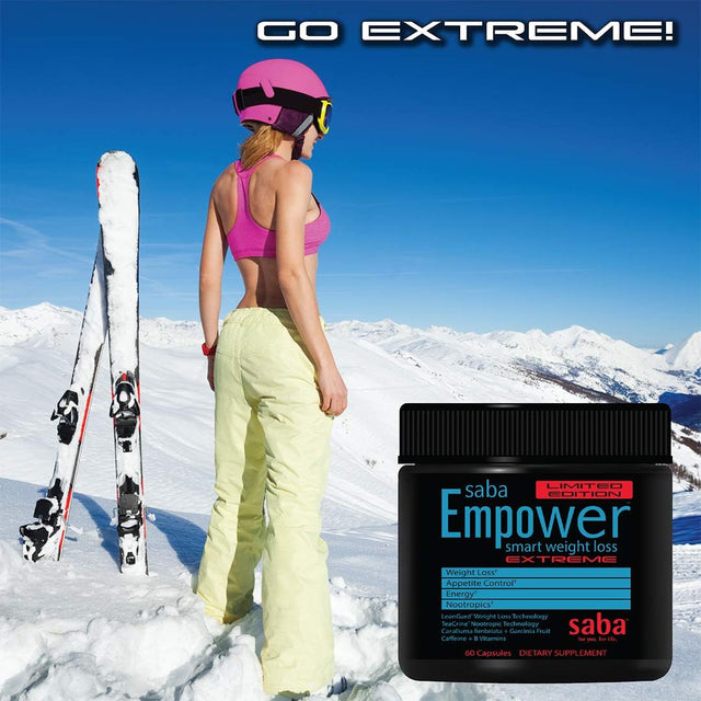 Saba Empower Smart Weight Loss Extreme™ - a Powerful Fat Burner & Thermogenic Weight Loss Supplement That Preserve Lean Muscle – Keto Friendly