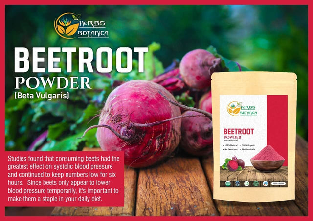 Beetroot Powder Organic for Baking and Smoothies | Nitric Oxide Suppement | Organic Beet Root Powder Boost Stamina and Increases Energy Gluten and GMO Free 5.3 Oz / 150 GMS