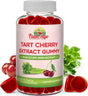 Tart Cherry Gummies (2000Mg) with Celery Extract (400Mg)- Uric Acid Cleanse, Sleep, and Joints- Tart Cherry Extract Alterative to Tart Cherry Juice Concentrate, Capsules, or Powders - 60 Count