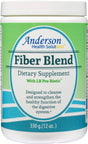 Anderson Fiber Blend with LB Prebiotic, Premium All Natural Fiber Supplement, Psyllium and Apple Pectin, Fiber Powder, Colon Cleanse, Supports Healthy Gut and Cholesterol 12 Ounces