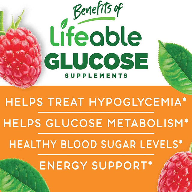 Lifeable Glucose Supplement Vitamin Gummies - 4G - 90 Gummies