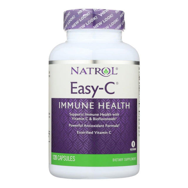 Natrol Easy-C - 500 Mg - 120 Vegetarian Capsules