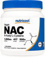 Nutricost N-Acetyl Cysteine (NAC) Powder 500 Grams - Vegan NAC, Non-Gmo, Gluten Free