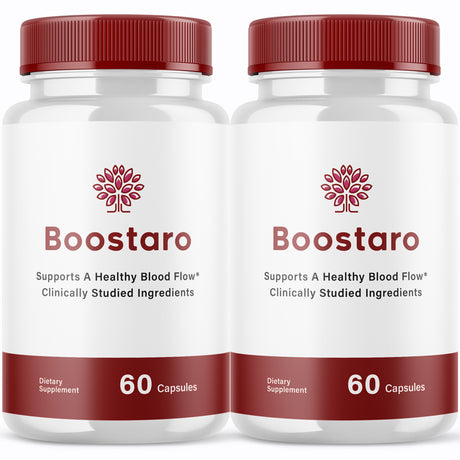 (2 Pack) Boostaro - Dietary Supplement - 120 Capsules