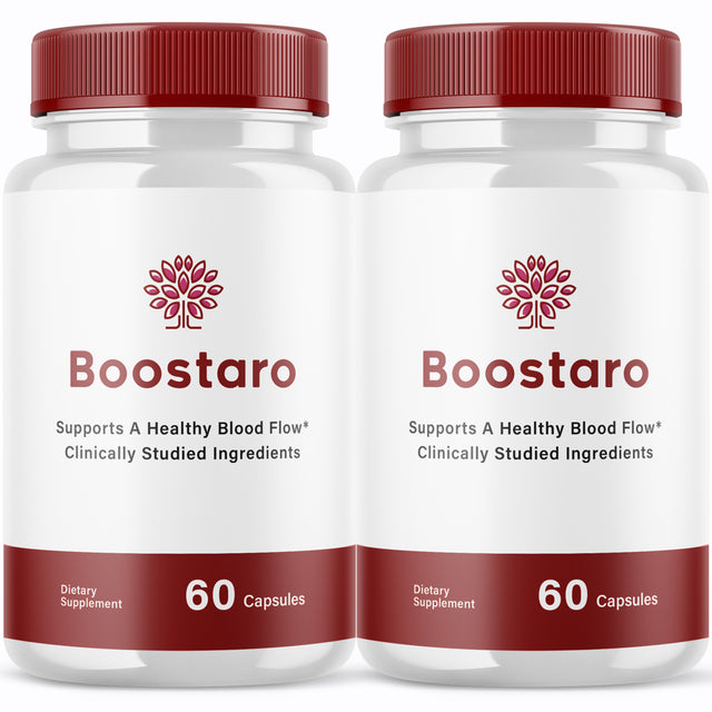 (2 Pack) Boostaro - Dietary Supplement - 120 Capsules