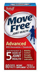 Move Free Triple Strength Glucosamine Chondroitin and Hyaluronic Acid Joint Supplement, 80 Count