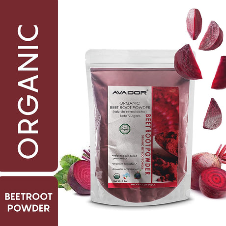 USDA Certified Organic All Natural Beetroot Powder 1 Lbs Non GMO | Nitric Oxide Booster*